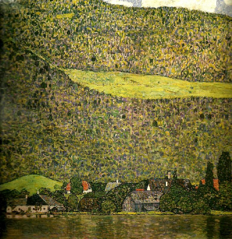 Gustav Klimt unterach vid attersee Spain oil painting art
